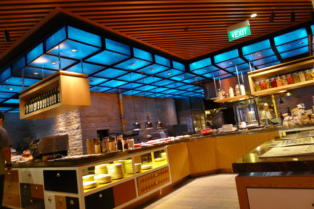 Breakfast at Edge restaurant