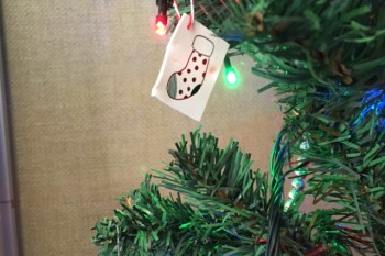 shrink art Christmas tree decor